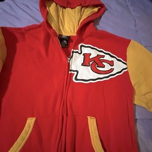 NFL Kansas City Chiefs Youth Full-Zip Hoodie